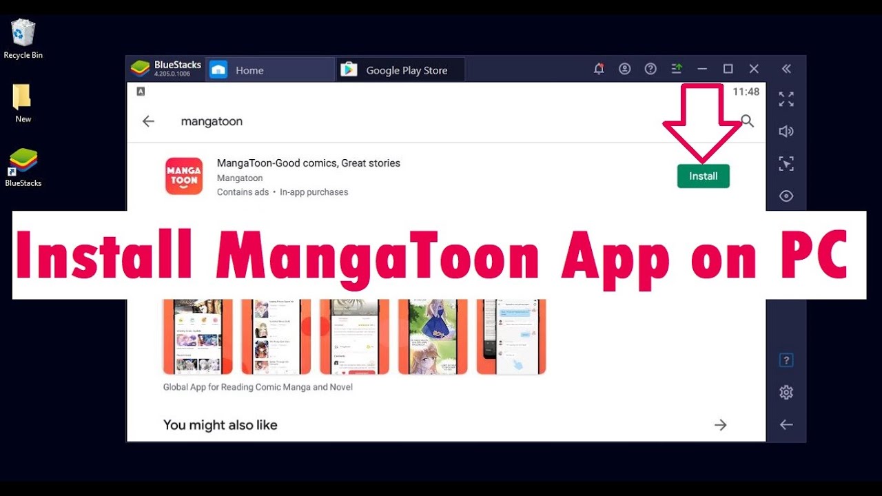 Mangatoon app on mac app store